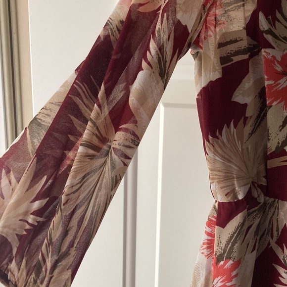 Fall Floral Print Dress! - Picture 5 of 6